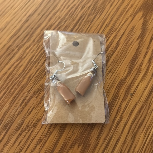 Coffee earrings. I went through a phase of wearing coffee earrings. - Picture 2 of 2